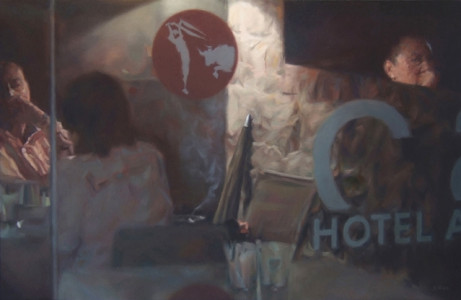 Underground Cafe in Barcelona