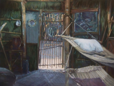 Hut Interior 3 (Gilligan's Island, 1966)